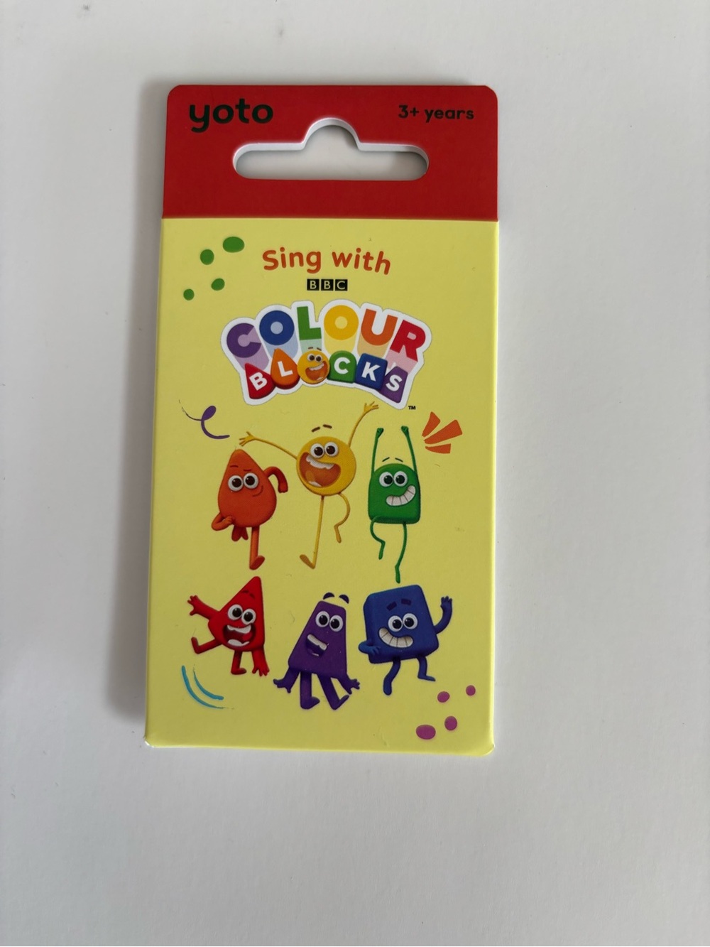 HTF** YOTO Yoto Colourblocks Sing Card